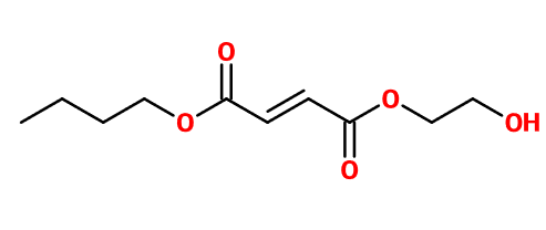 (image for) MC012294 Butyl 2-hydroxyethyl (2E)-2-butenedioate